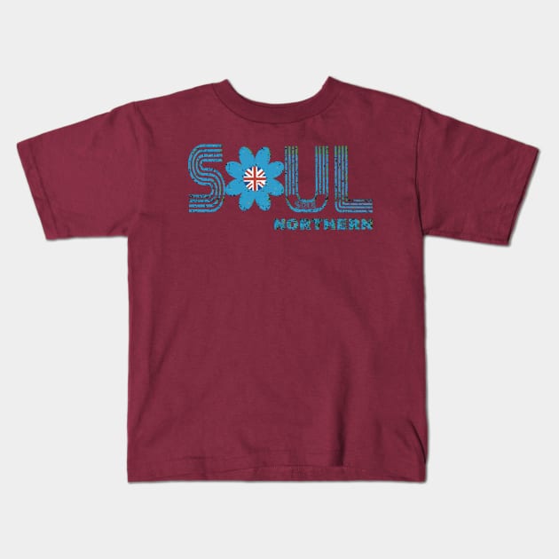 Northern Soul Kids T-Shirt by KateVanFloof